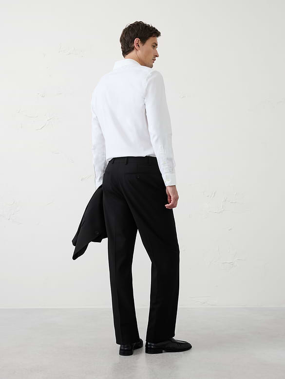Classic-Fit Plainweave Suit Trouser