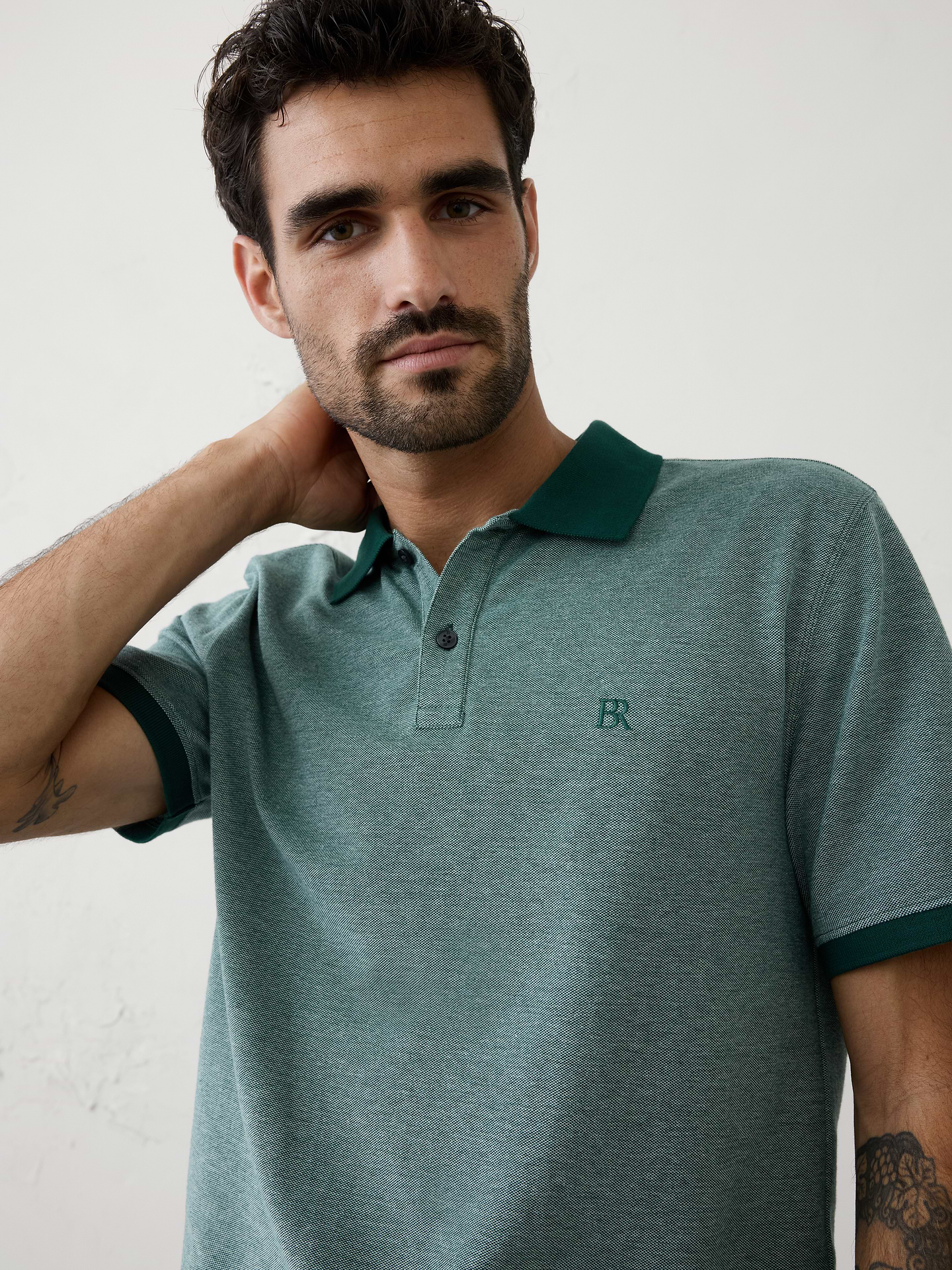 Image number 8 showing, Standard-Fit Pique Polo