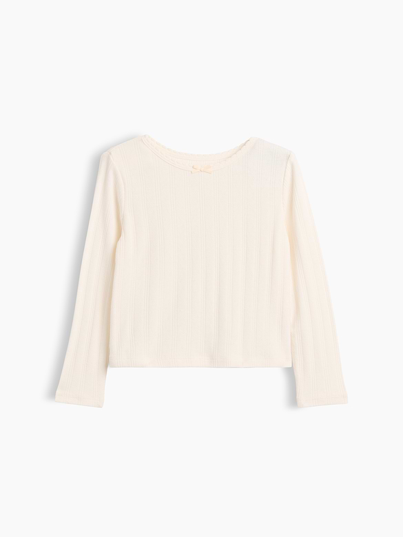 Baby & Toddler Pointelle Rib T-Shirt