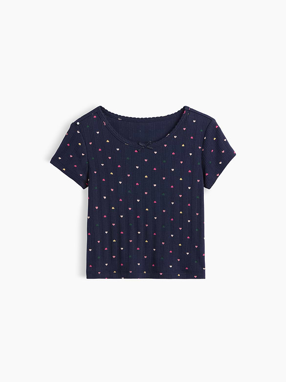 Baby & Toddler Pointelle Rib T-Shirt