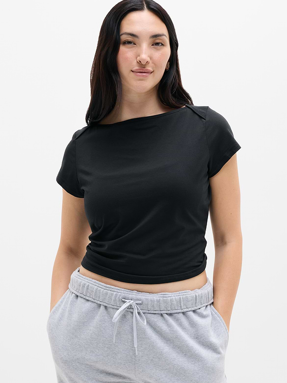 Foundation Cap Sleeve Tee