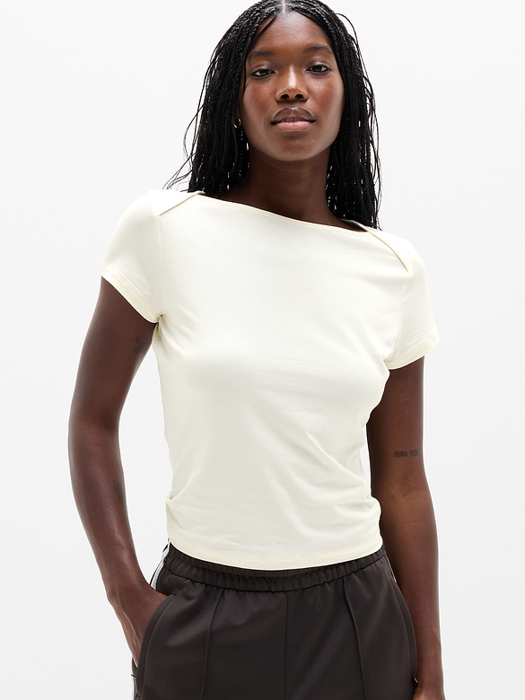 Foundation Cap Sleeve Tee
