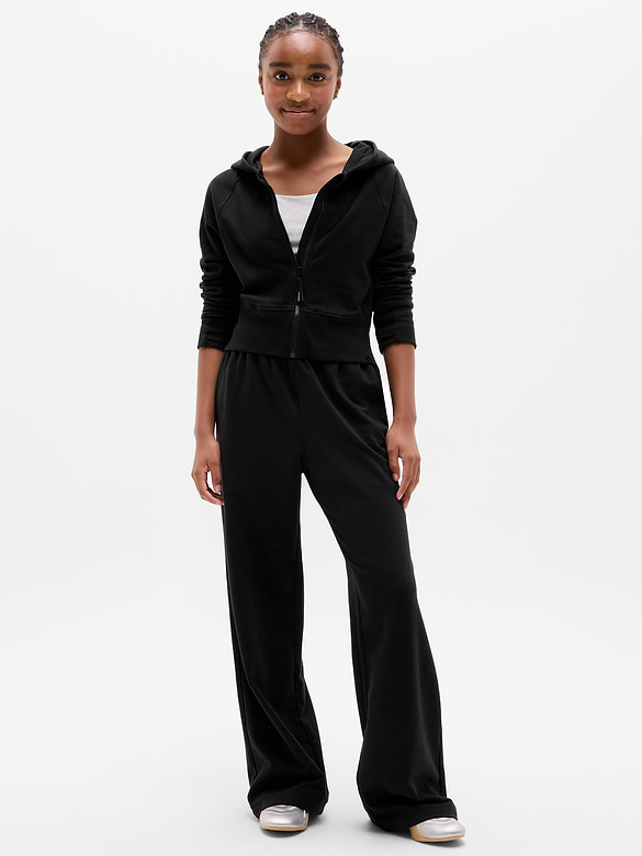 Athleta Girl All Day Full Zip Shrunken Hoodie