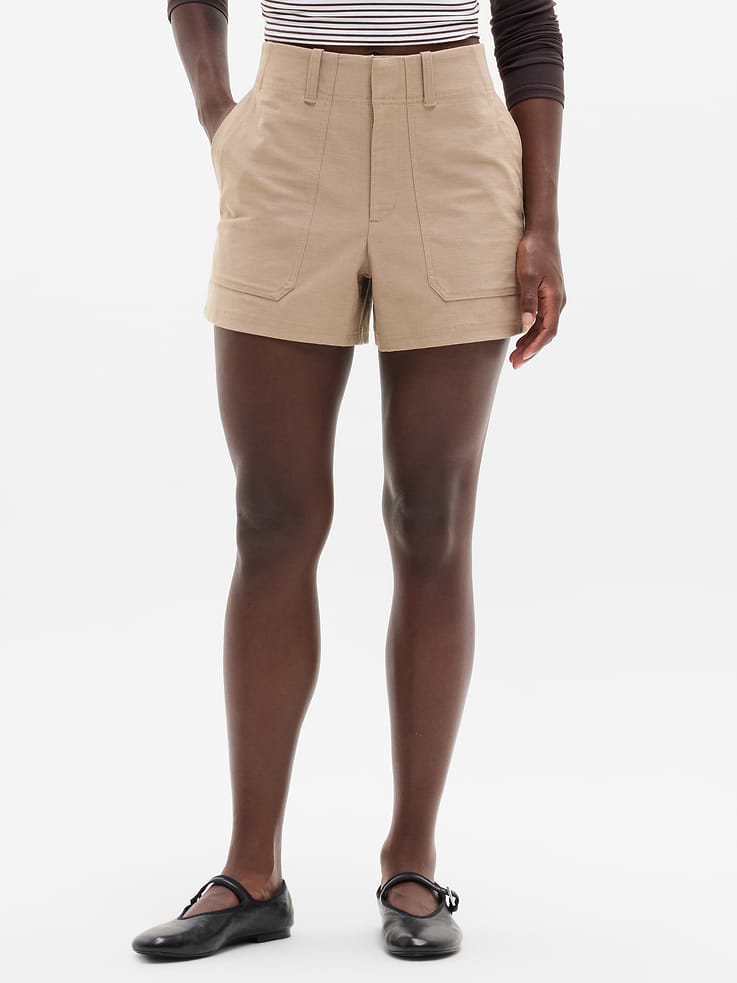 Image number 2 showing, Skyline High Rise Tailored 4" Short