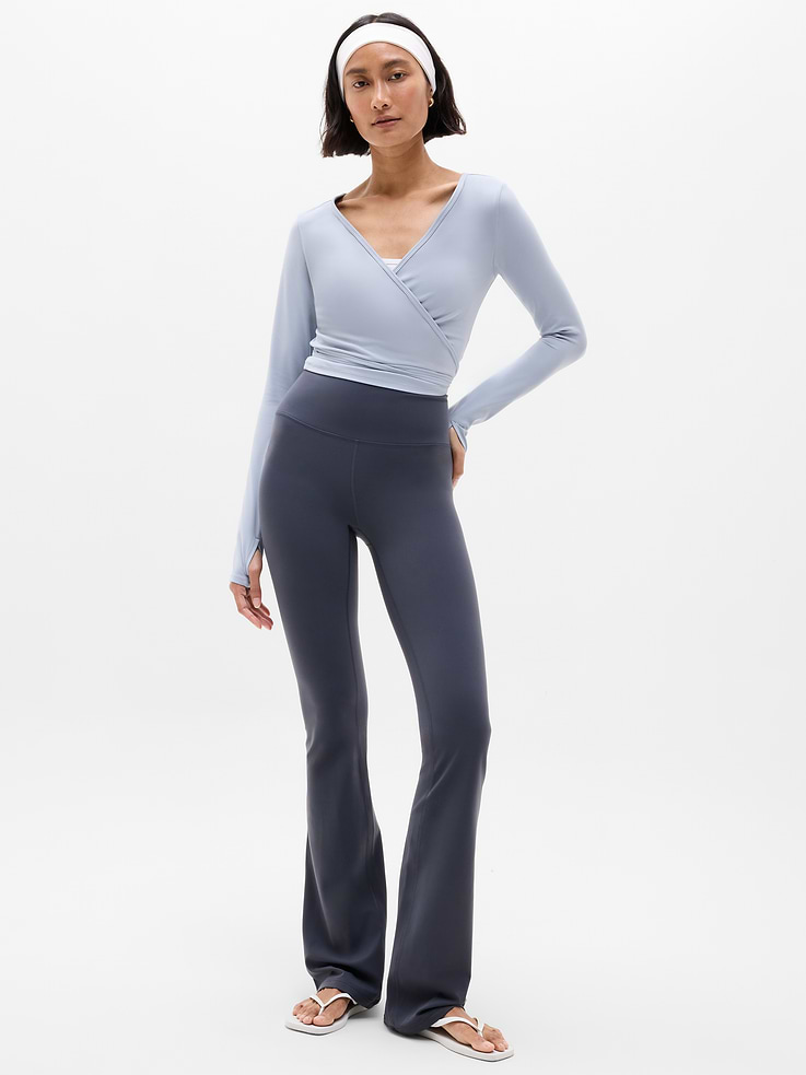 Image number 2 showing, Transcend Wrap Crop Top