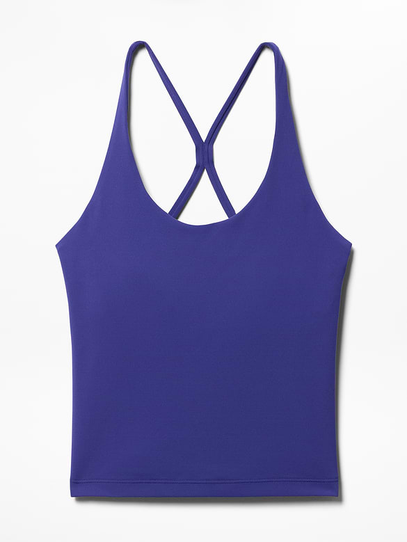 Transcend Crossback Built-In Bra Tank