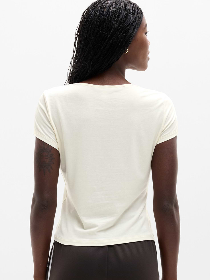 Image number 3 showing, Foundation Cap Sleeve Tee