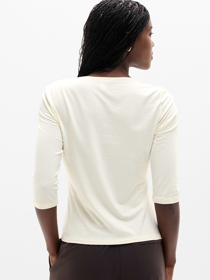 Image number 5 showing, Foundation Midi Sleeve Tee