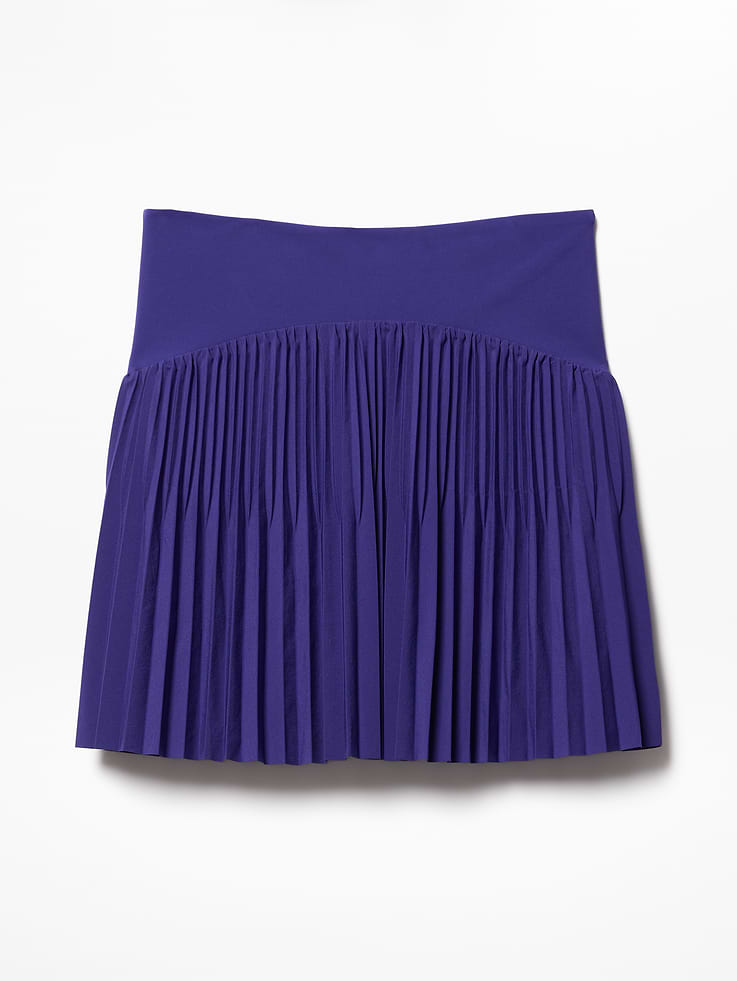 Image number 7 showing, Featherweight Plissé Skort