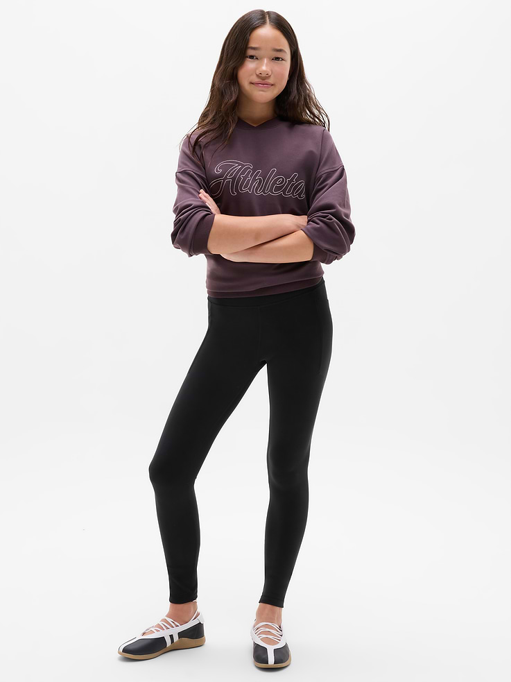 Image number 1 showing, Athleta Girl High Rise Stash Your Treasures Legging