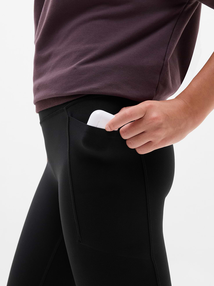 Image number 4 showing, Athleta Girl High Rise Stash Your Treasures Legging