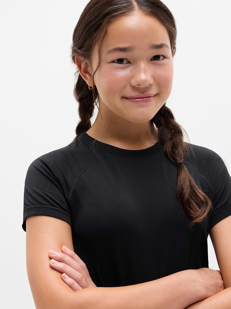 Image number 4 showing, Athleta Girl Power Up Sport Length Tee