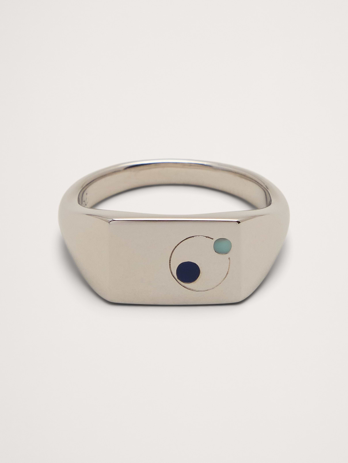Orbit Signet Ring by Miansai
