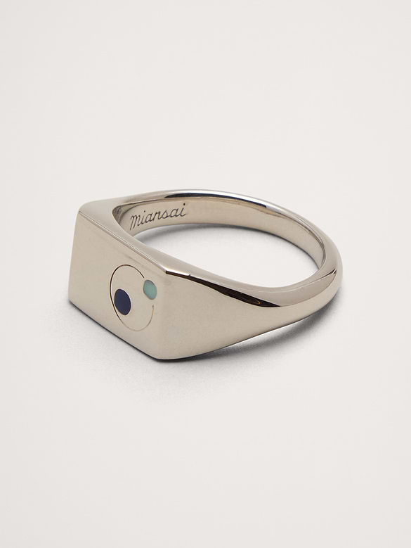 Orbit Signet Ring by Miansai