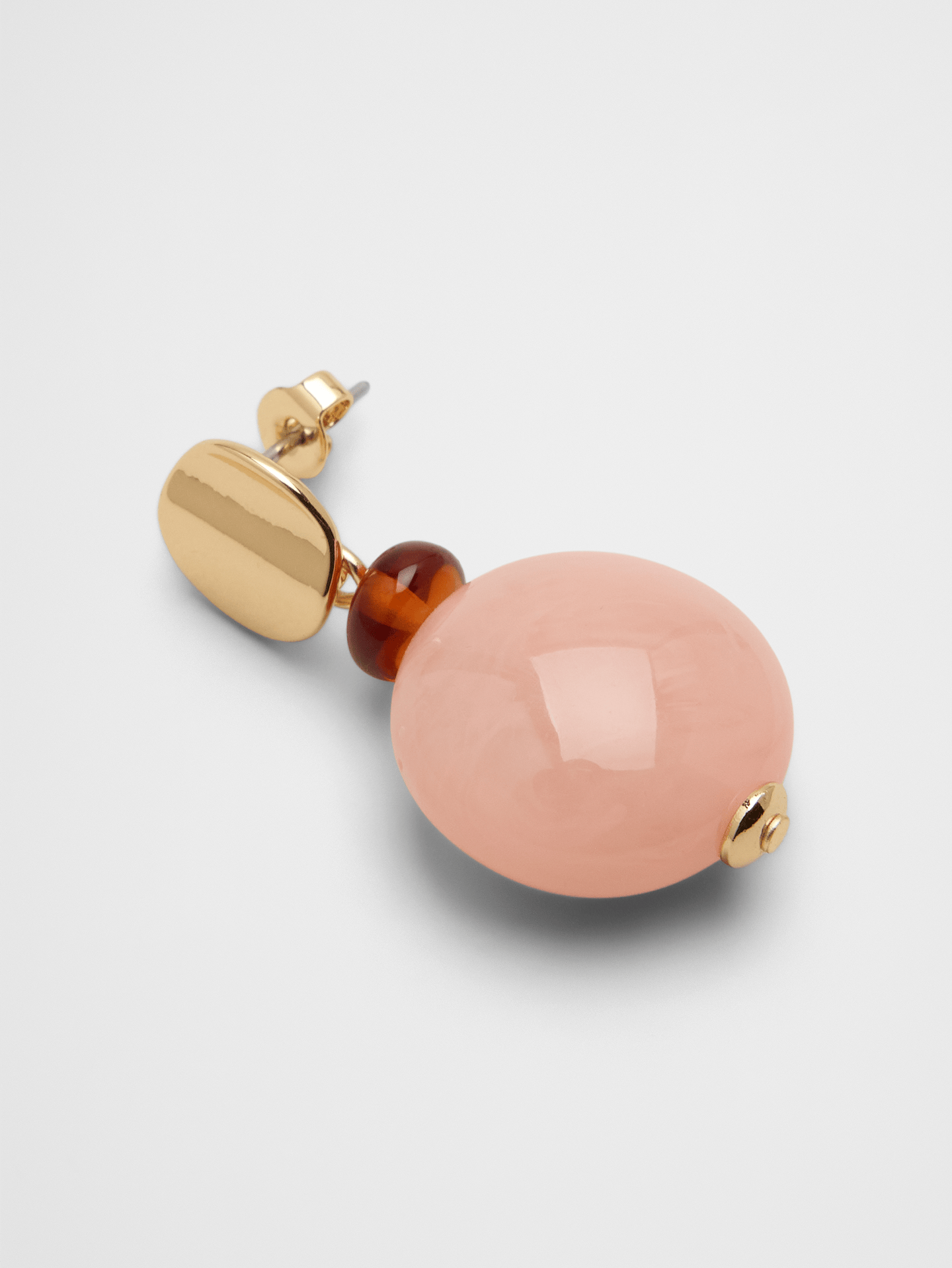 Image number 2 showing, Resin Ball Drop Earrings