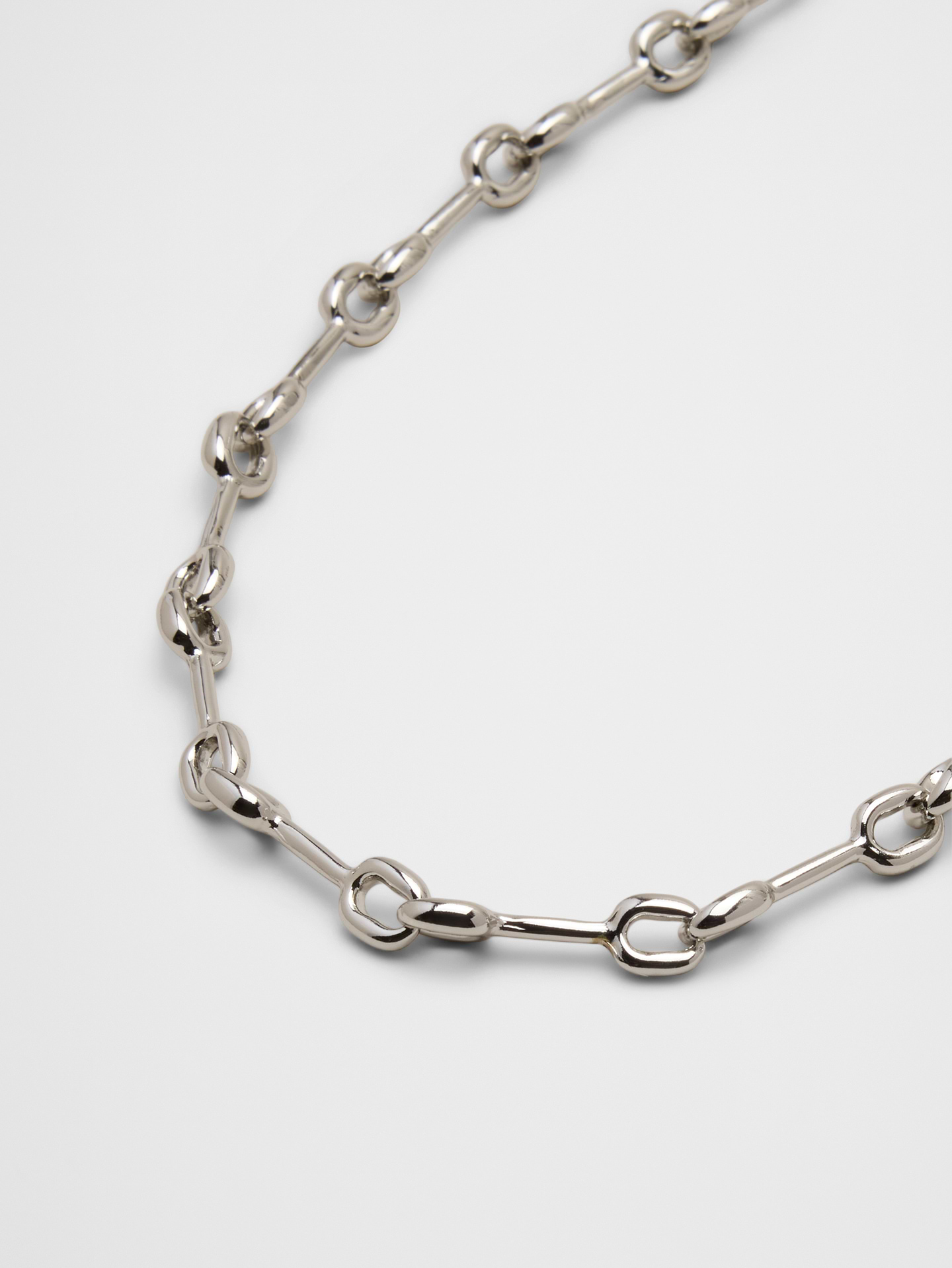 Image 3 of 3, Bar Link Necklace
