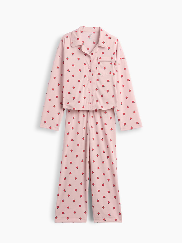 Kids Recycled Print PJ Set