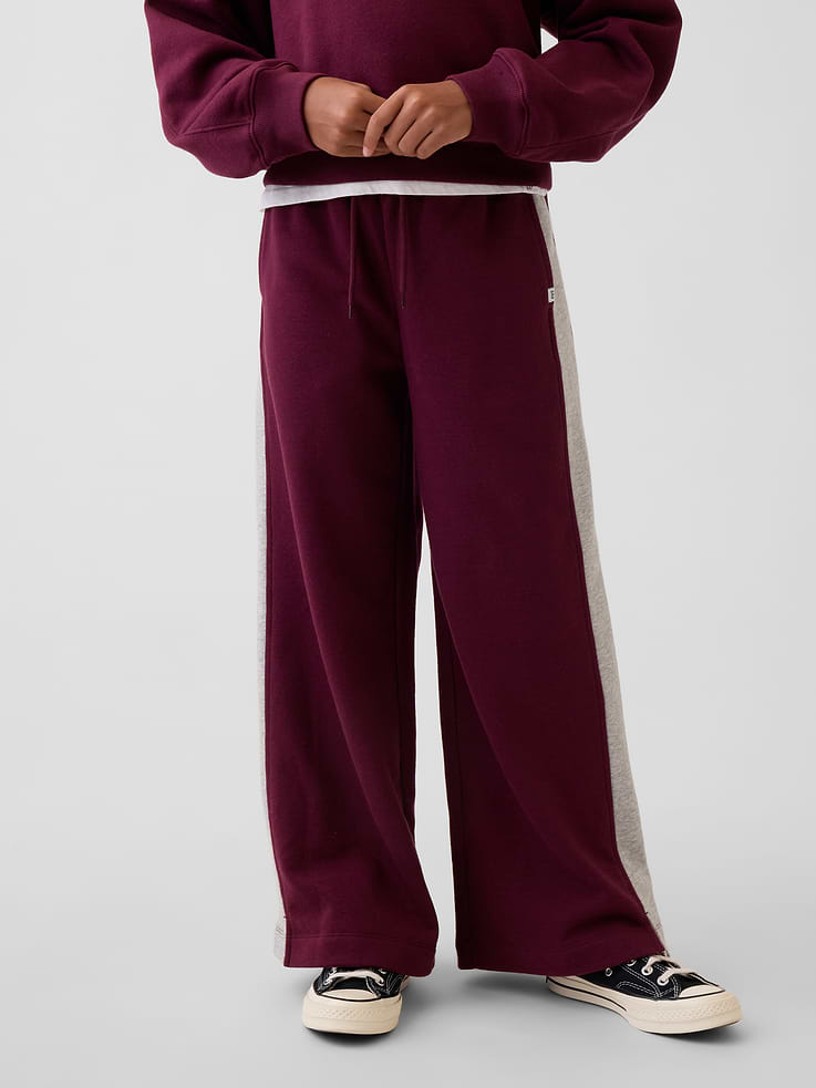 Image number 3 showing, Kids VintageSoft Baggy Varsity Sweatpants