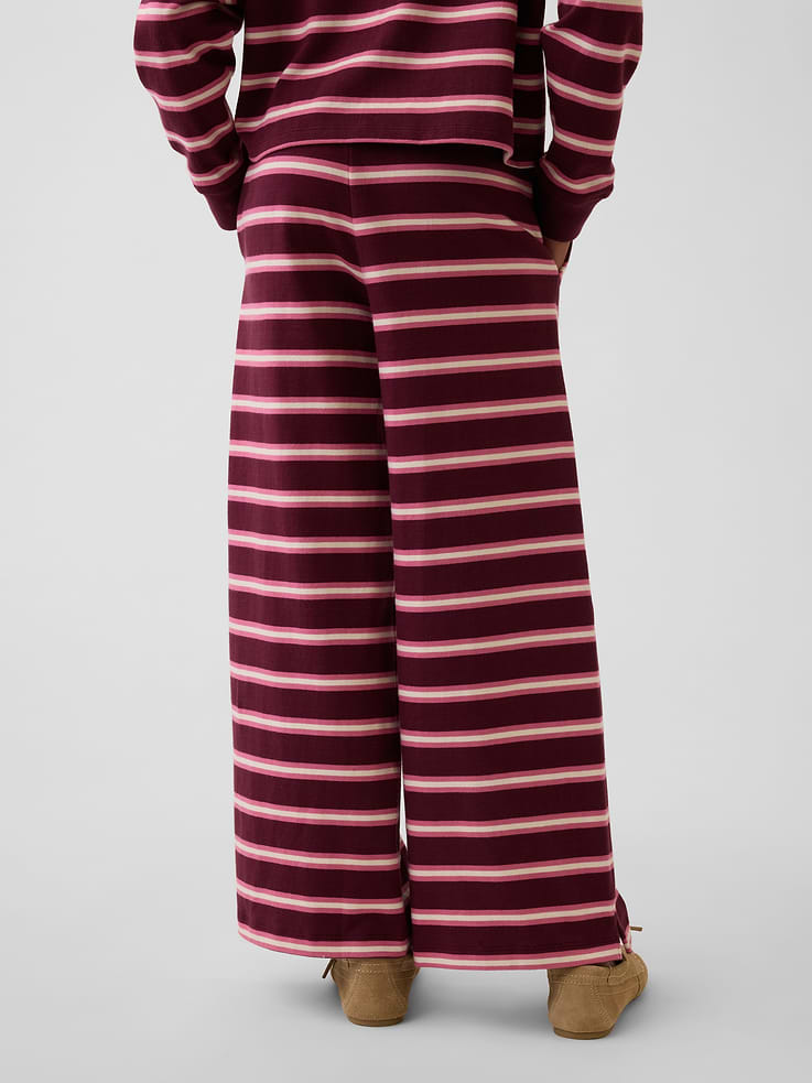 Image number 4 showing, Kids Heavyweight Wide-Leg Pants