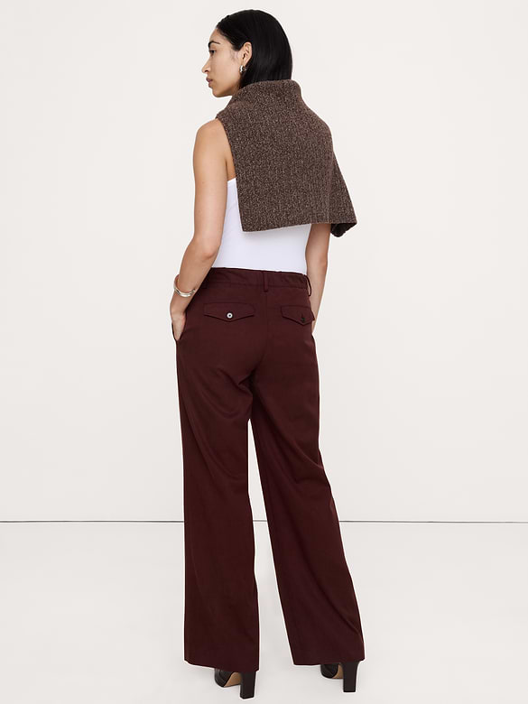 The Everyday Wide-Leg Pant in Tencel™-Cotton
