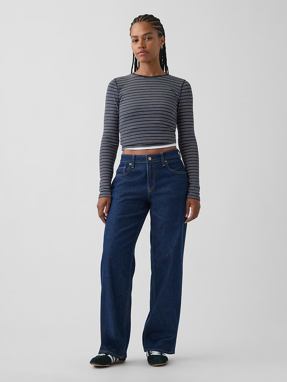 Curvy Low Rise '90s Loose Jeans