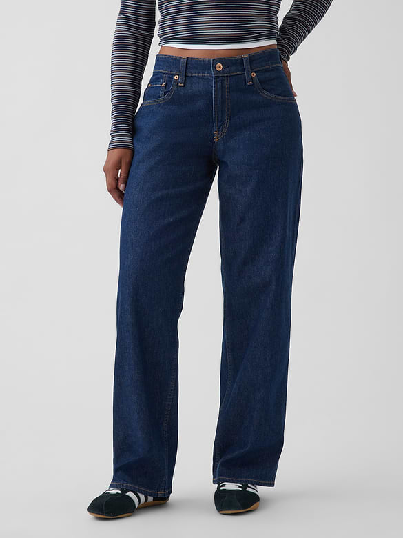 Curvy Low Rise '90s Loose Jeans