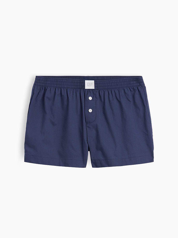 Image number 6 showing, Poplin PJ Boxer Shorts