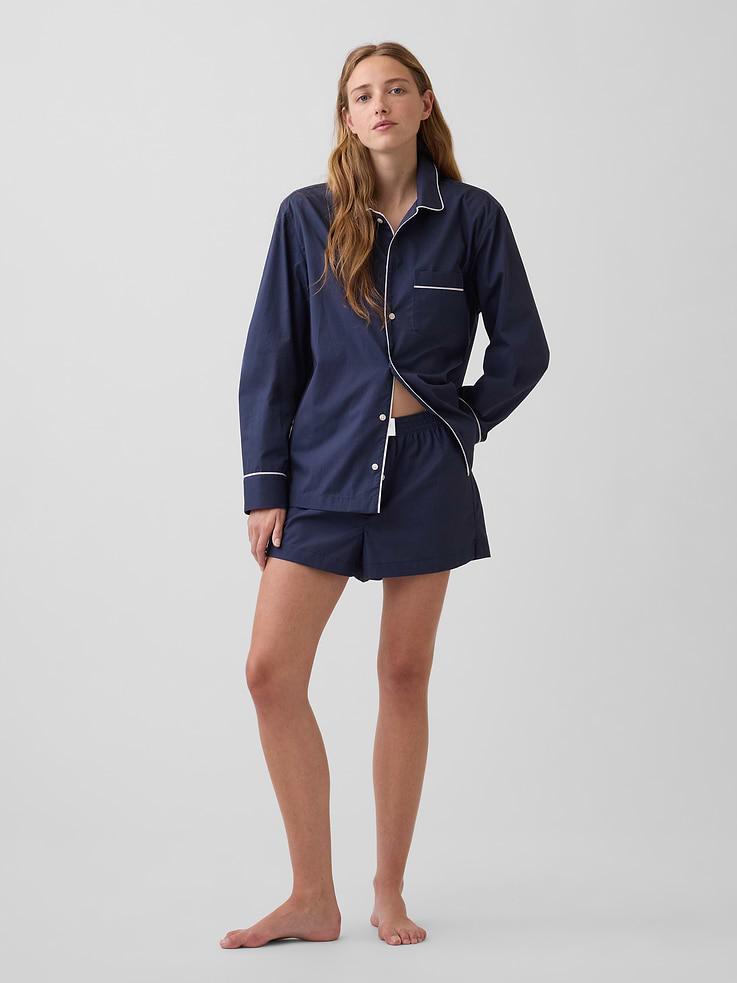 Image number 2 showing, Poplin PJ Shirt