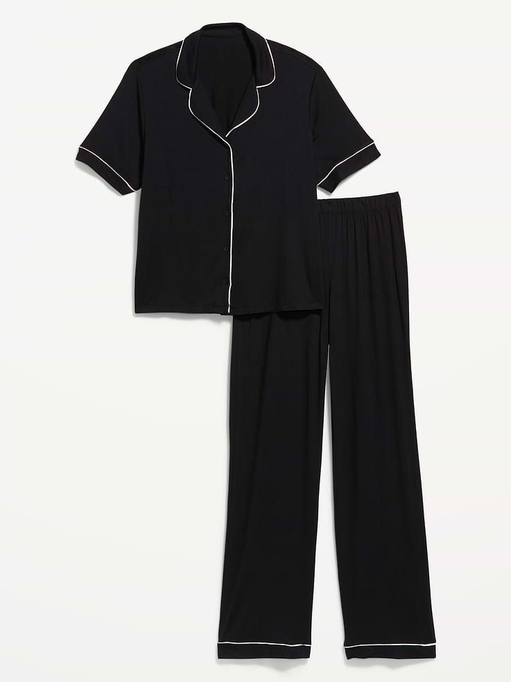 L'image numéro 3 présente Ensemble pantalon en tricot de jersey Grasse matinée