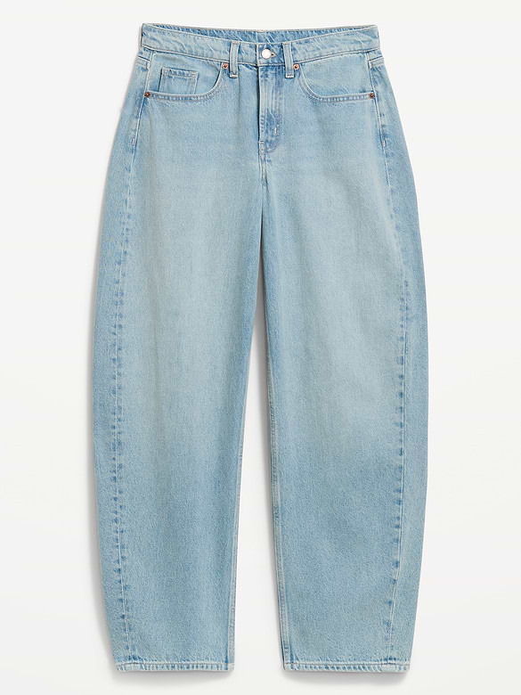 The Arc Mid-Rise Barrel Jeans