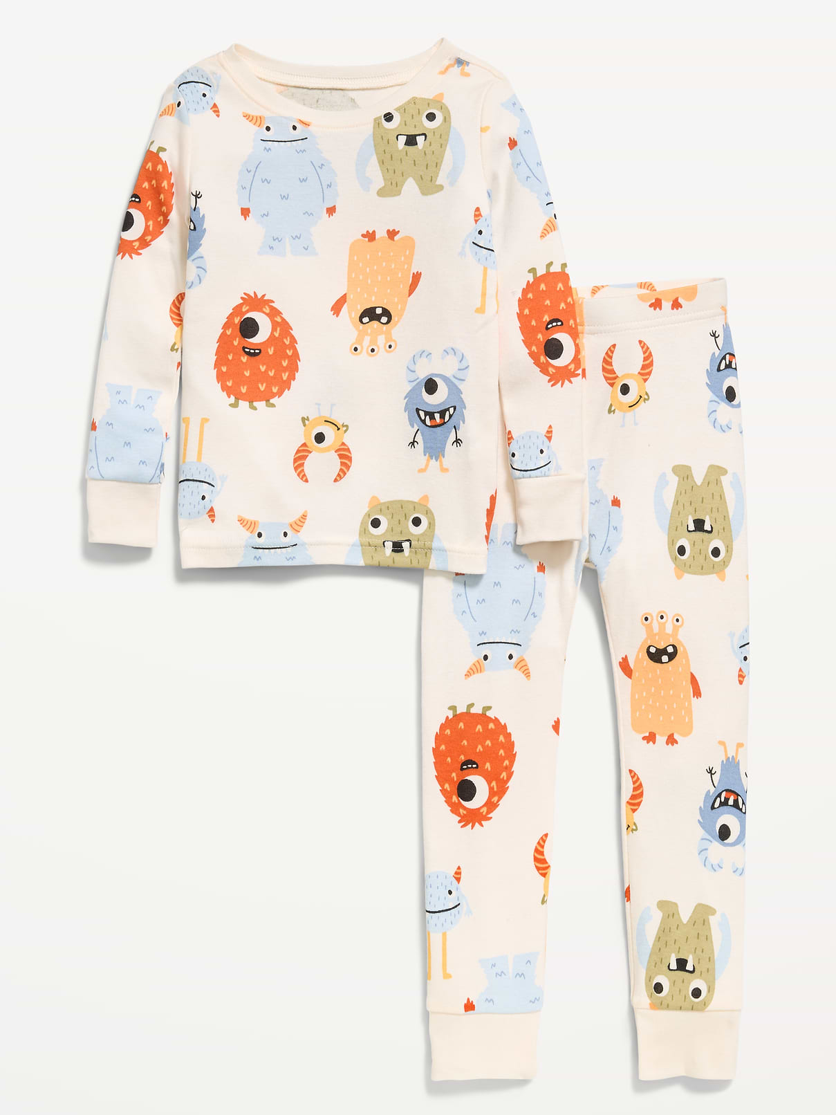 Image number 1 showing, Unisex Snug-Fit Pajama Set for Toddler & Baby