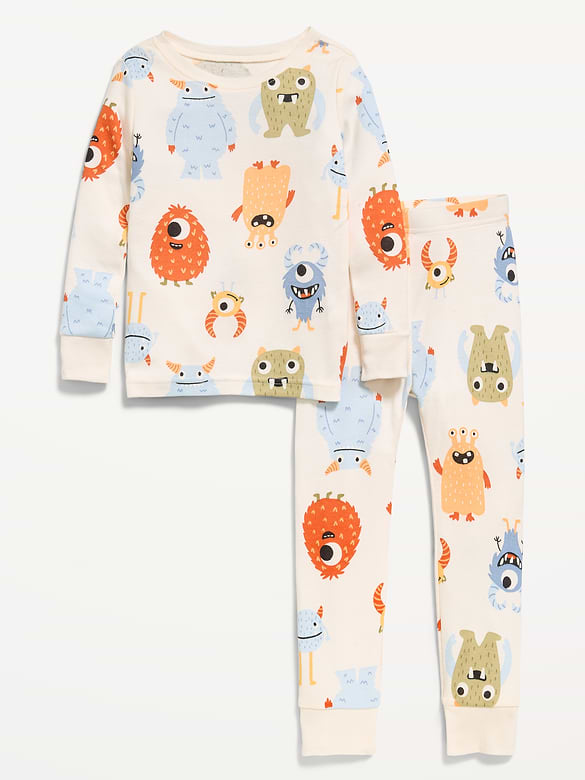 Unisex Snug-Fit Pajama Set for Toddler & Baby
