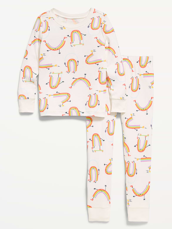 Unisex Snug-Fit Pajama Set for Toddler & Baby