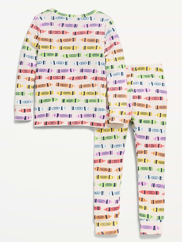 Unisex Snug-Fit Pajama Set for Toddler & Baby