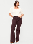 Image 6 of 8, High-Waisted Flare Jeans