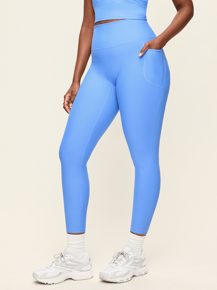 Image number 8 showing, Extra-High Waisted PowerSoft Boundless 7/8 Pocket Leggings – No Front Seam