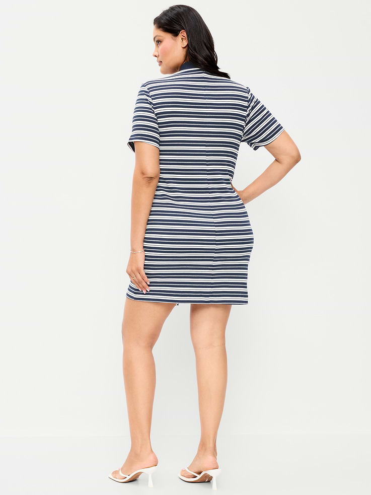 Image number 10 showing, Snug Mock-Neck Bodycon Mini Dress