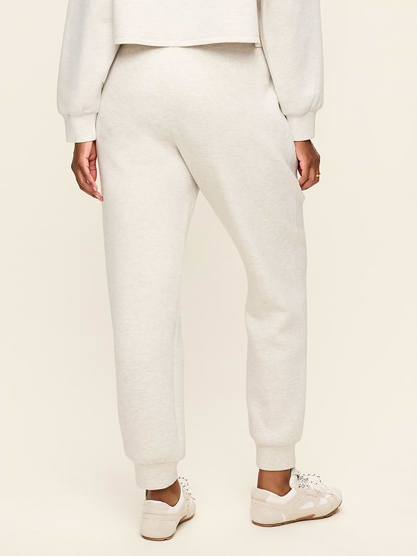 High-Waisted Bounce Fleece Jogger Sweatpants