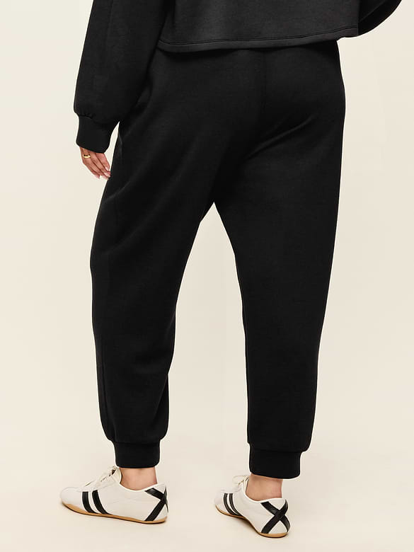 High-Waisted Bounce Fleece Jogger Sweatpants