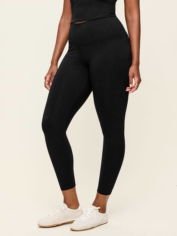 High-Waisted PowerChill 7/8 Cotton Leggings
