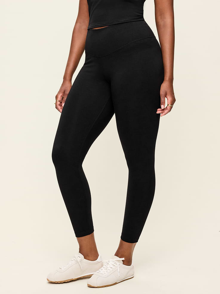 Image number 8 showing, High-Waisted PowerChill 7/8 Cotton Leggings