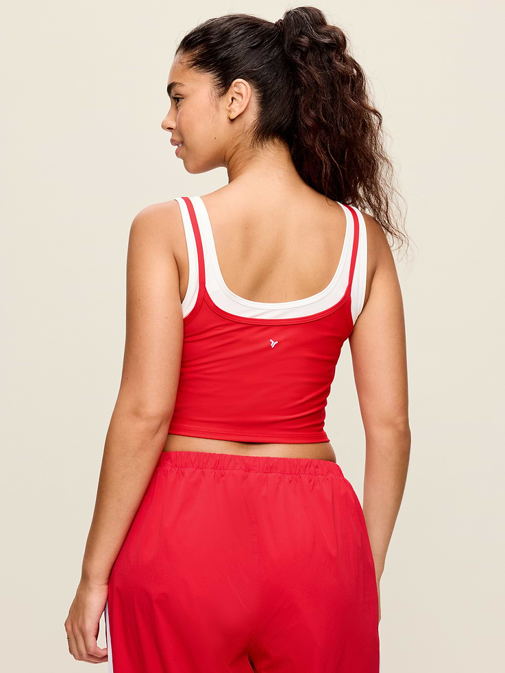 Image number 6 showing, PowerSoft Layered Longline Bra
