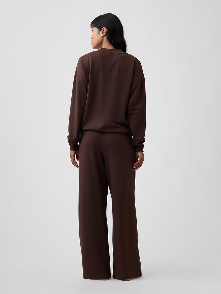 Image number 2 showing, CloudLight Relaxed Wide-Leg Sweatpants