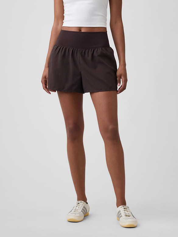 GapFit Studio Recycled 3" Pull-On Shorts