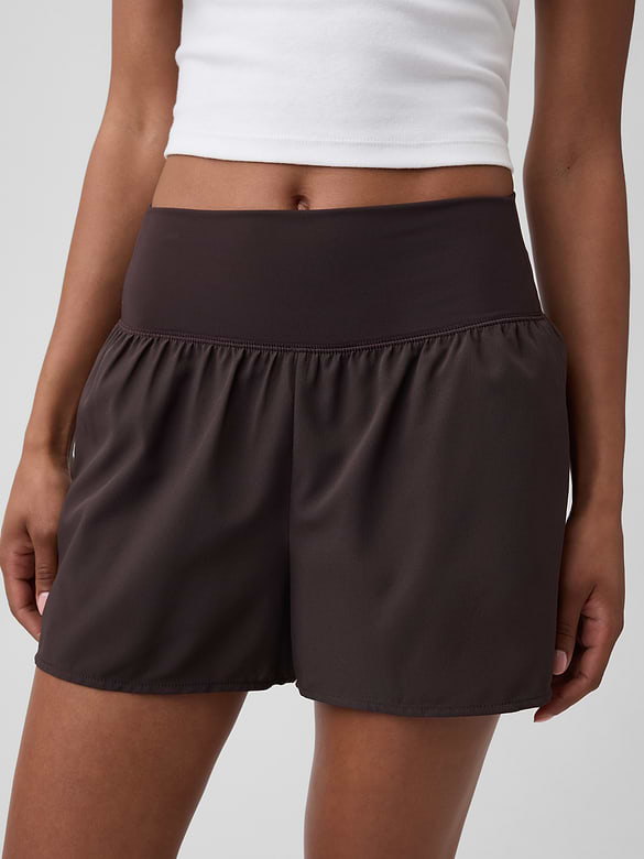 GapFit Studio Recycled 3" Pull-On Shorts