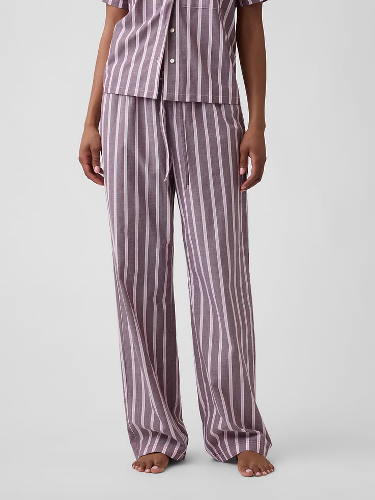 Image number 3 showing, Poplin PJ Pants