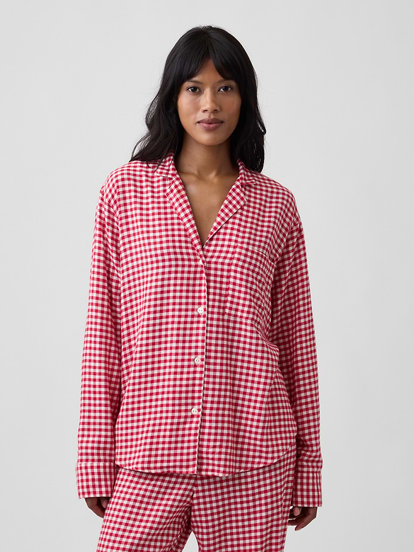 Flannel PJ Shirt