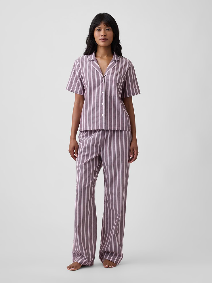 Image number 3 showing, Poplin PJ Shirt