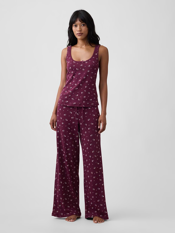 Pointelle PJ Tank Top
