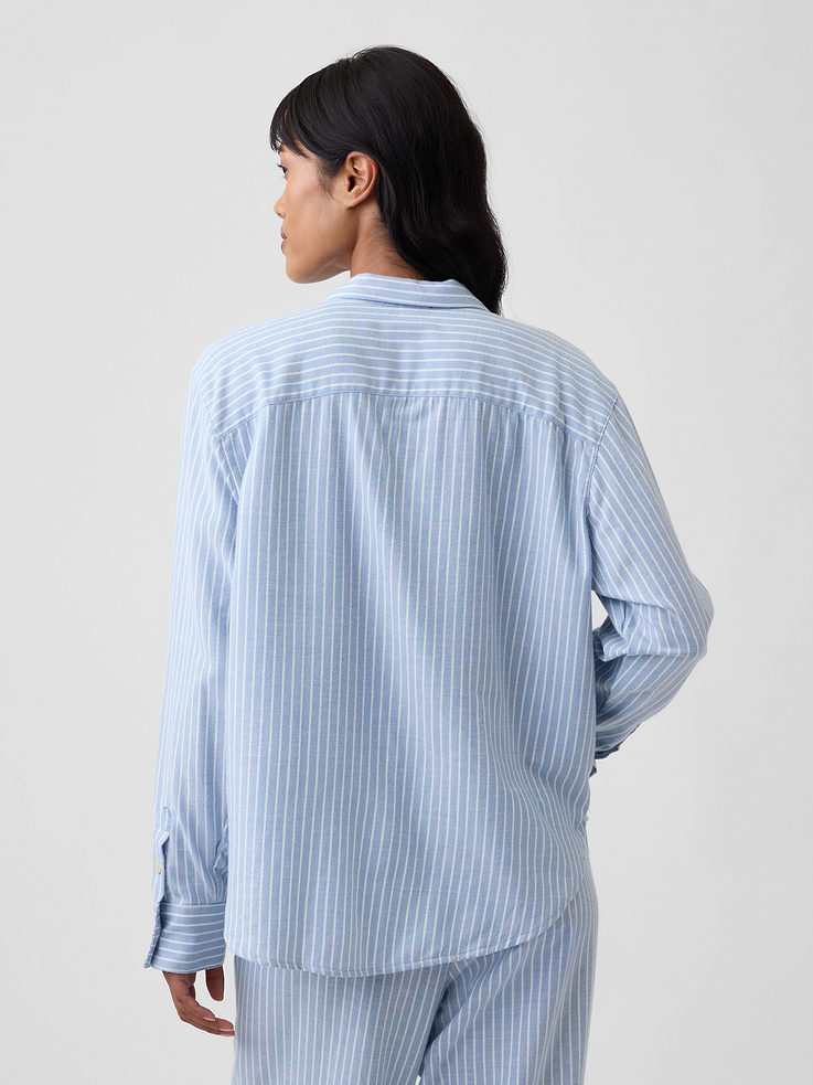 Image number 2 showing, Flannel PJ Shirt
